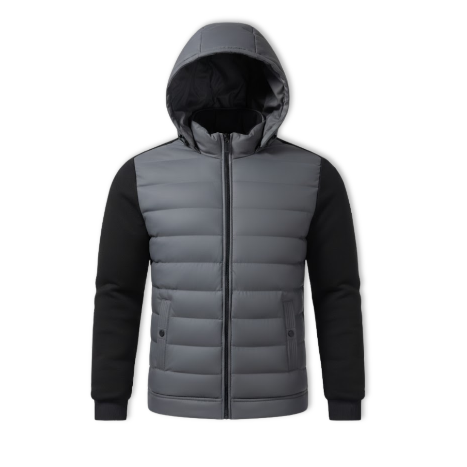 Men Lightweight Cotton Parkas Hooded Casual Versatile Short Jacket