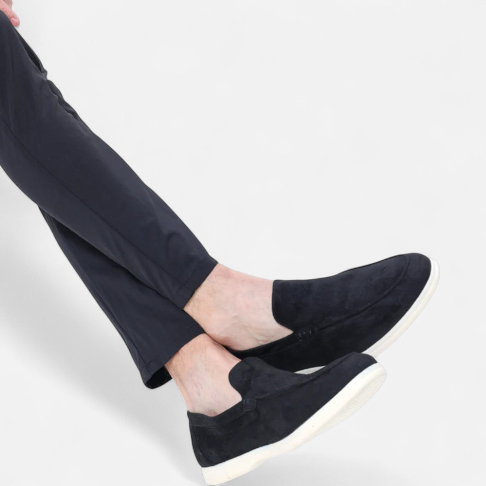 Veroux Mode | Men’s Suede Loafers – Old Money Elegance, Timeless Footwear Sophistication