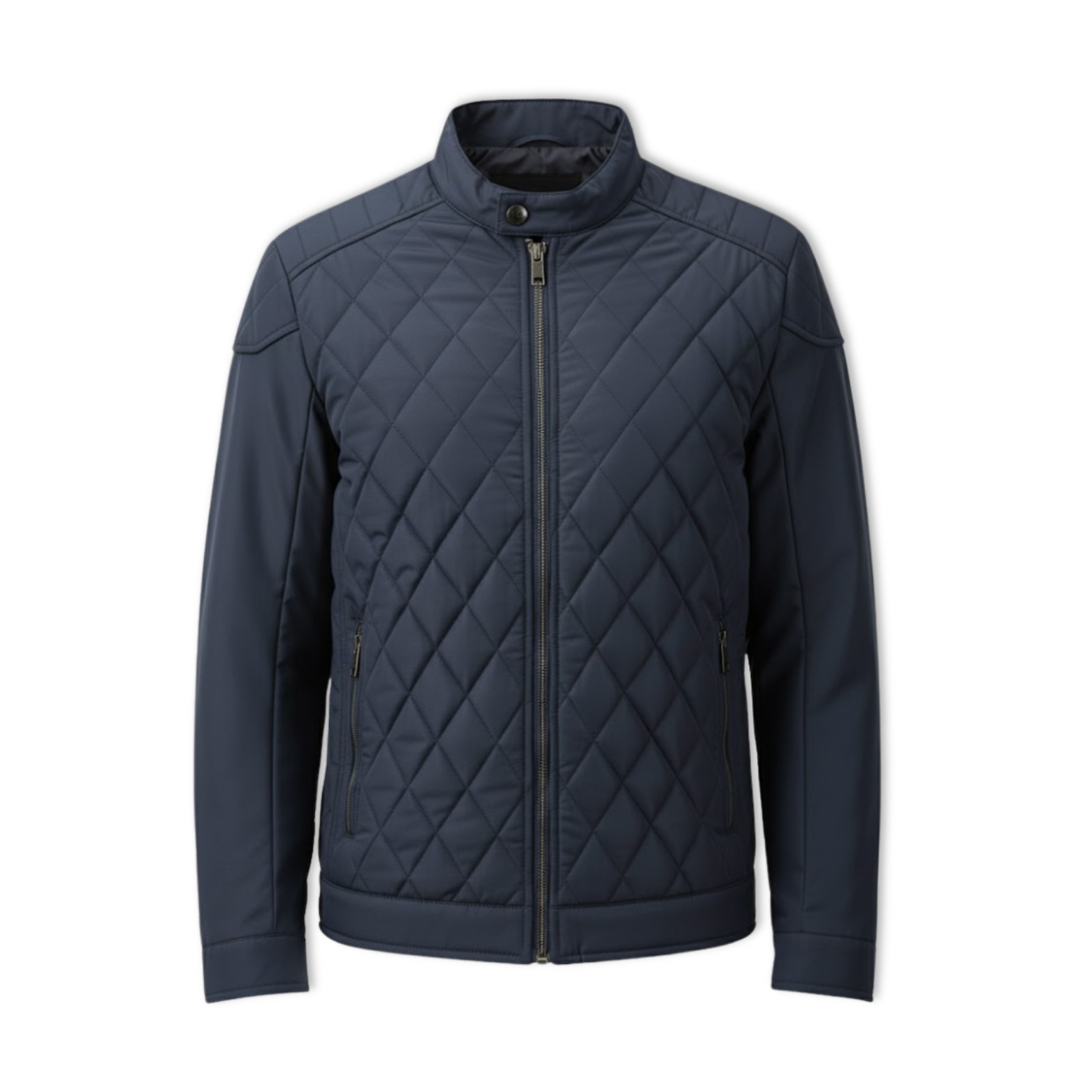 Men's Retro Slim Fit Cotton-Padded Bomber