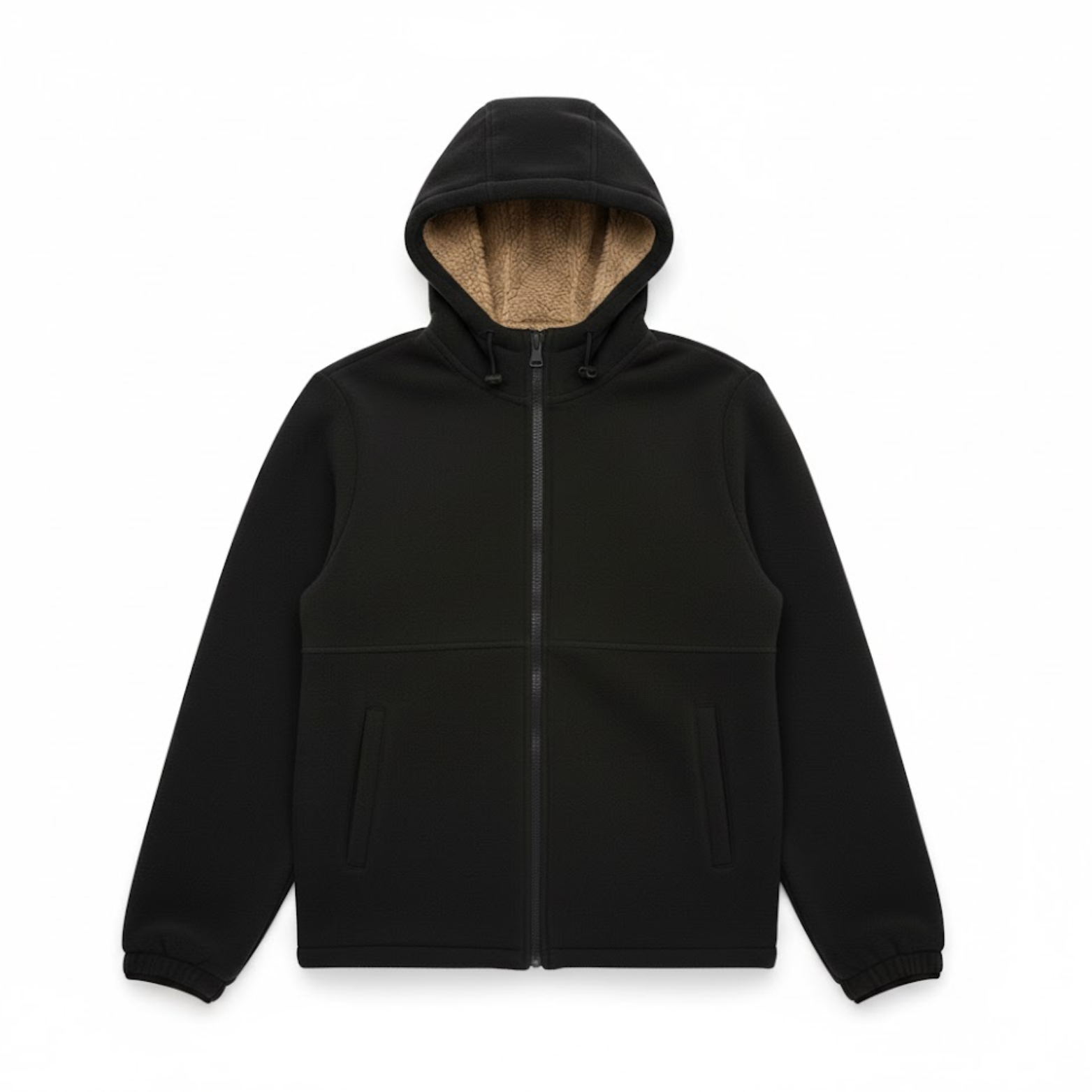 Men's Fleece Lined Thick Outdoor Sports Sweatshirt Hoodie