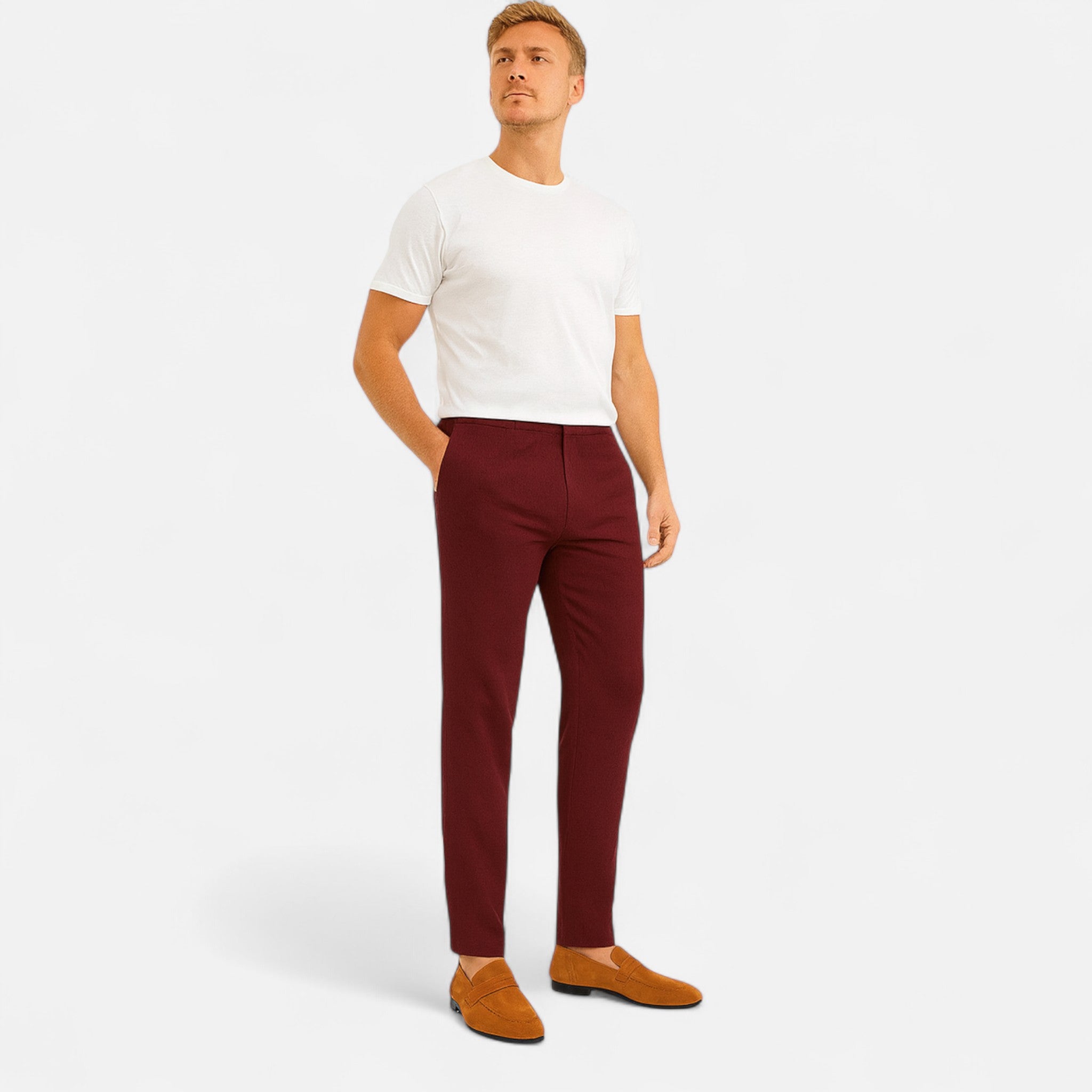 Veroux Mode | Men’s Suede Penny Loafers – Iconic Elegance, Timeless British Craft