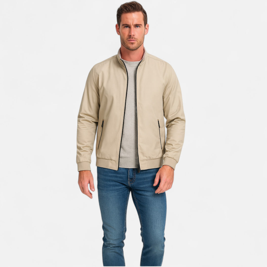 Veroux Mode | Men’s Classic Bomber Jacket