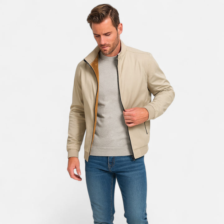 Veroux Mode | Men’s Classic Bomber Jacket