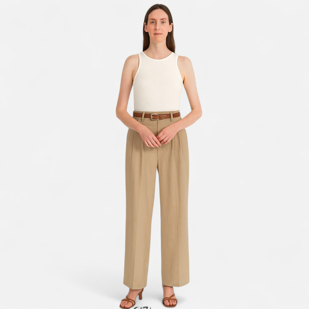 Veroux Mode | Women’s Capri Trousers – Cropped Sophistication, Summer Ease