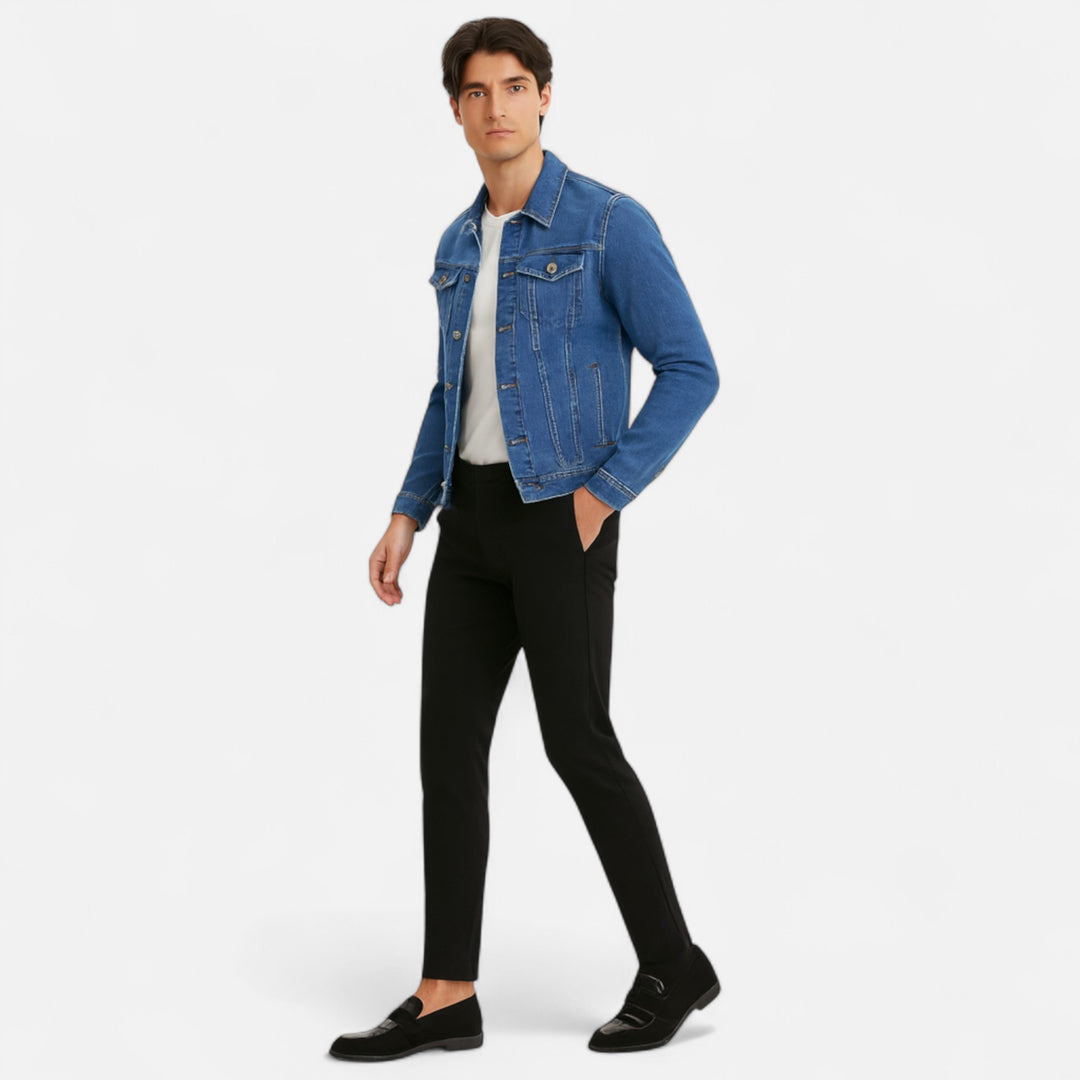 Veroux Mode | Men’s Effect Loafers – Statement Finish, Understated Power