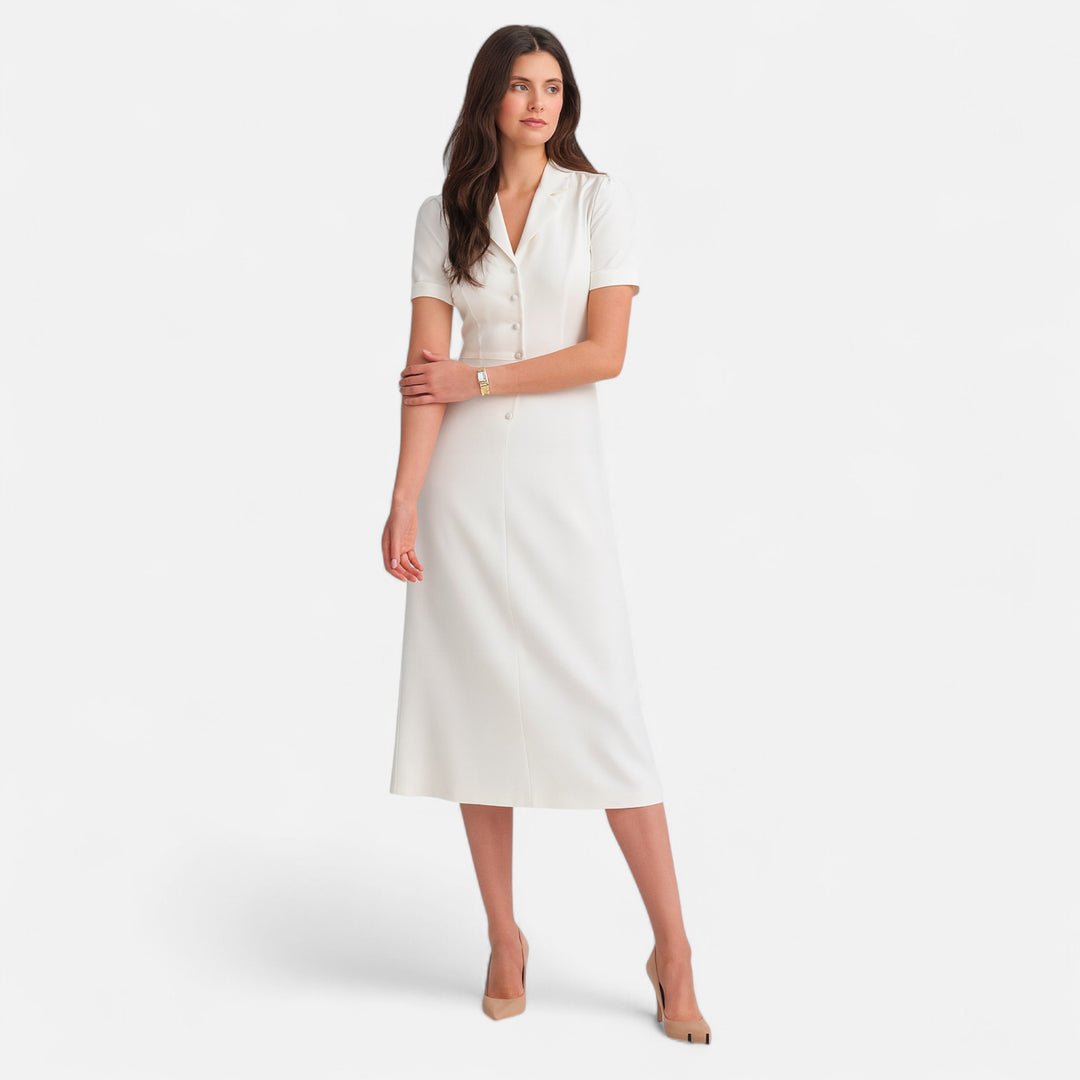 Veroux Mode | Women’s Pearl Co-ord Set – Harmonised Minimalism, Polished Summer Elegance