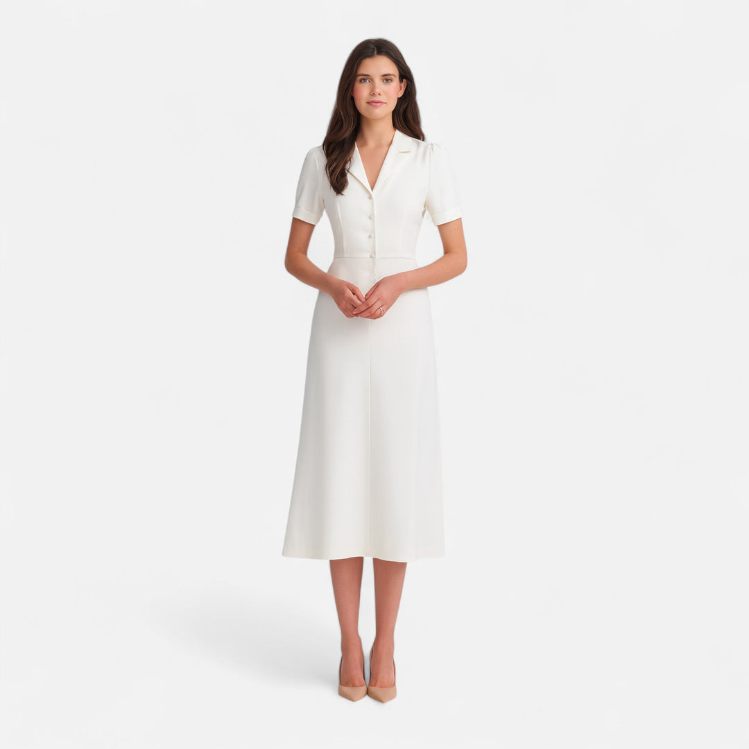 Veroux Mode | Women’s Pearl Co-ord Set – Harmonised Minimalism, Polished Summer Elegance