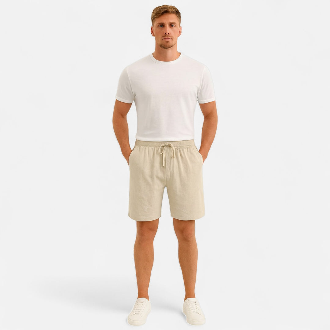Veroux Mode | Men’s Premium Linen Shorts – Breezy Tailoring, Effortless Sophistication