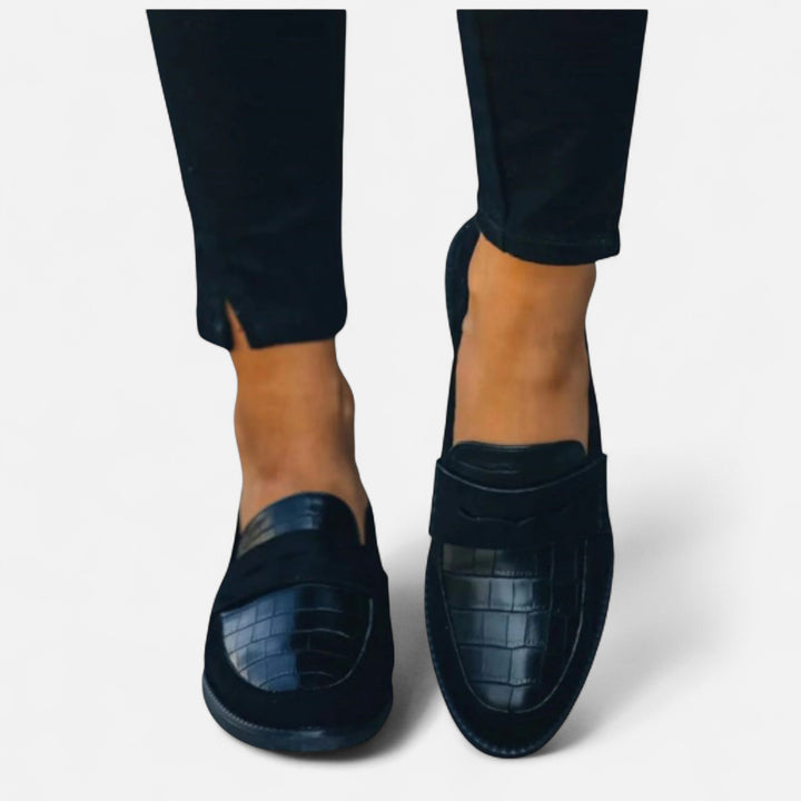 Veroux Mode | Men’s Effect Loafers – Statement Finish, Understated Power