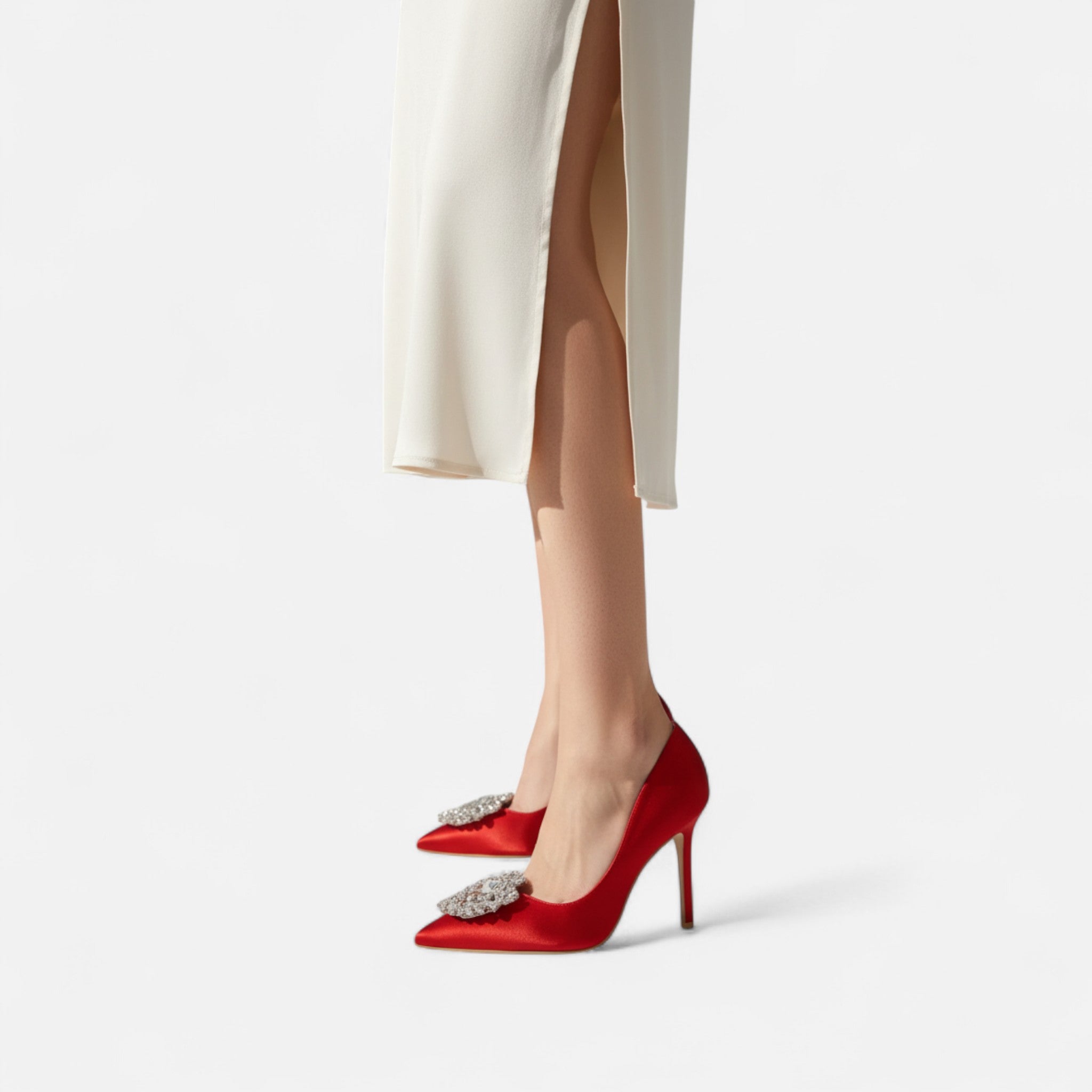 Veroux Mode | Women’s Elegant PU Leather Heels