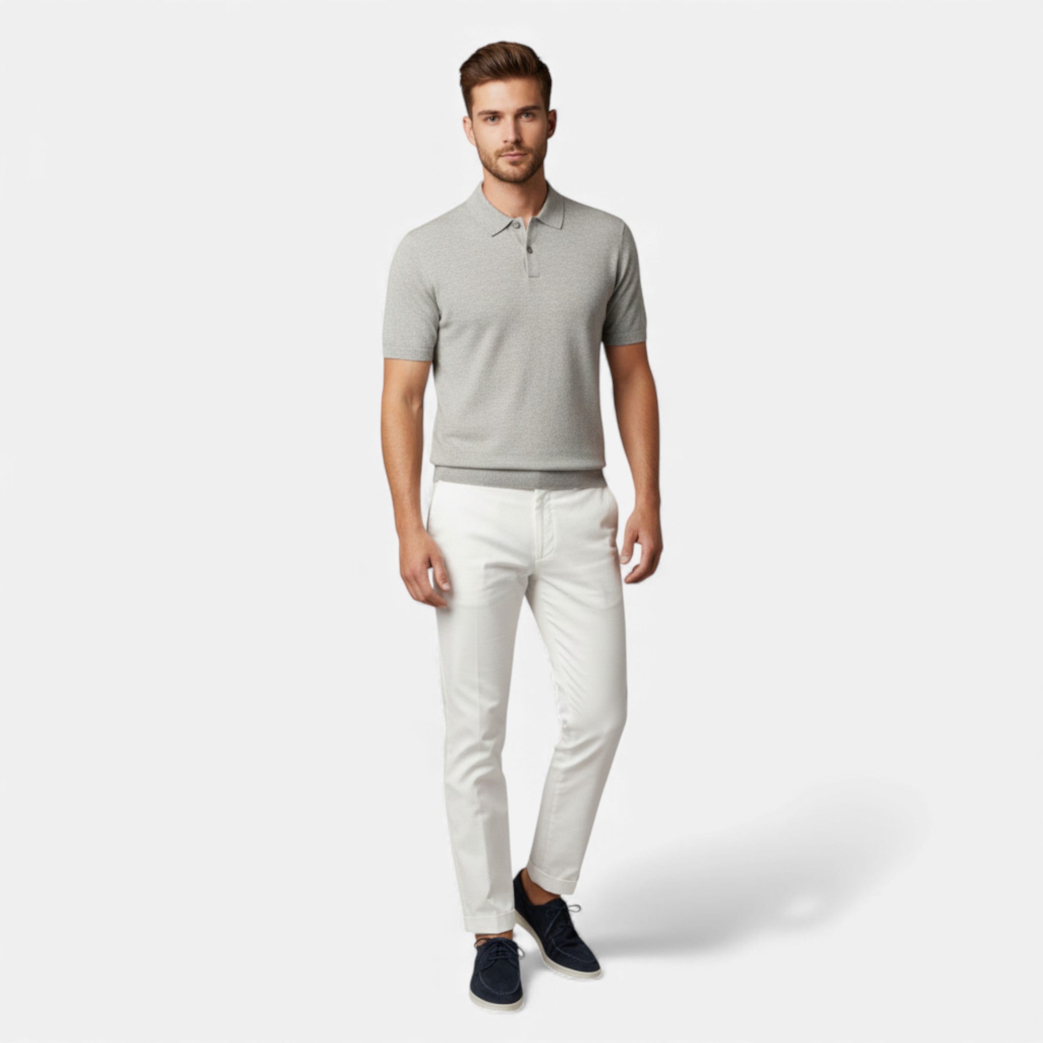 Veroux Mode | Men’s Suede Lace-Up Shoes – James Edition