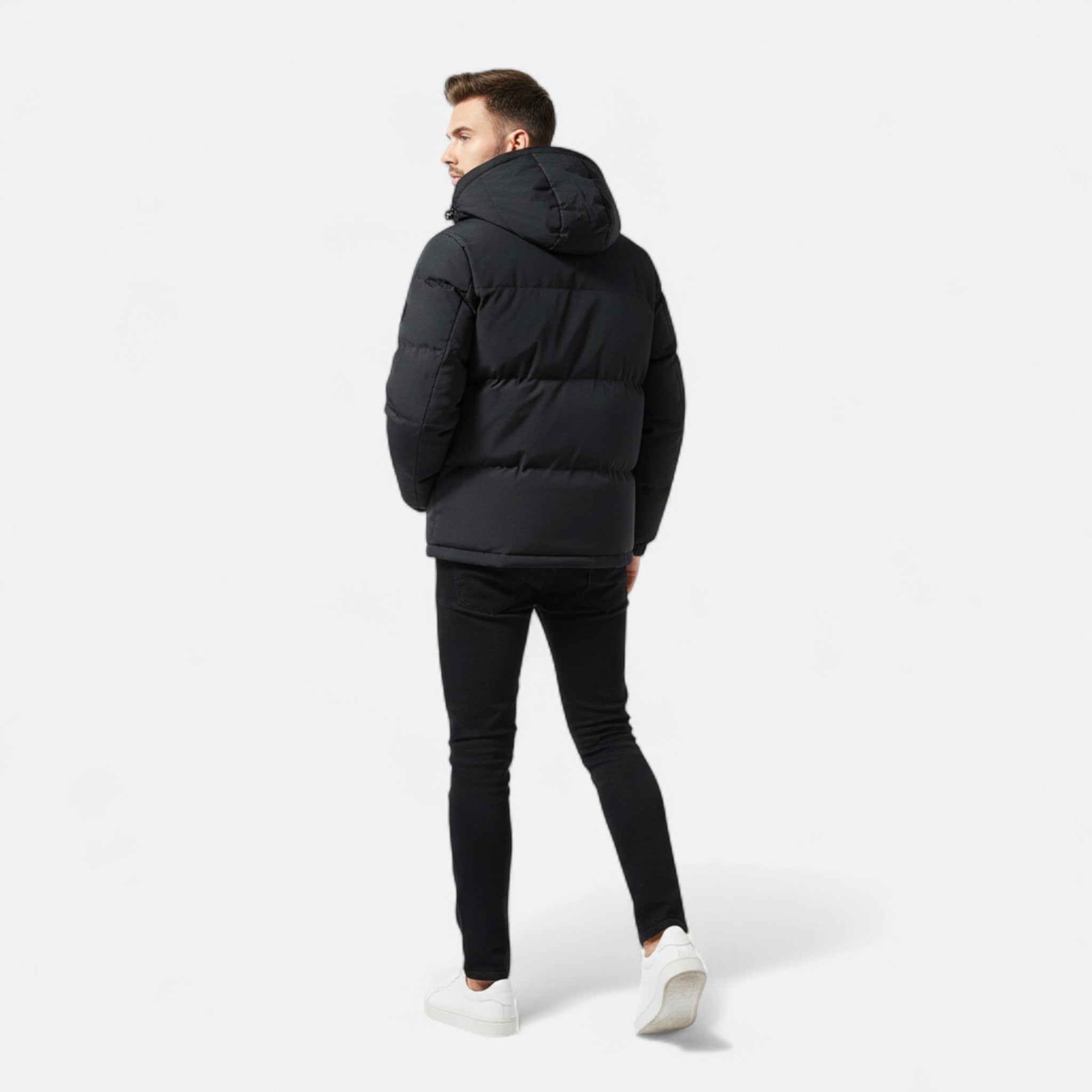 Veroux Mode | Men’s Water-Resistant Puffer Jacket