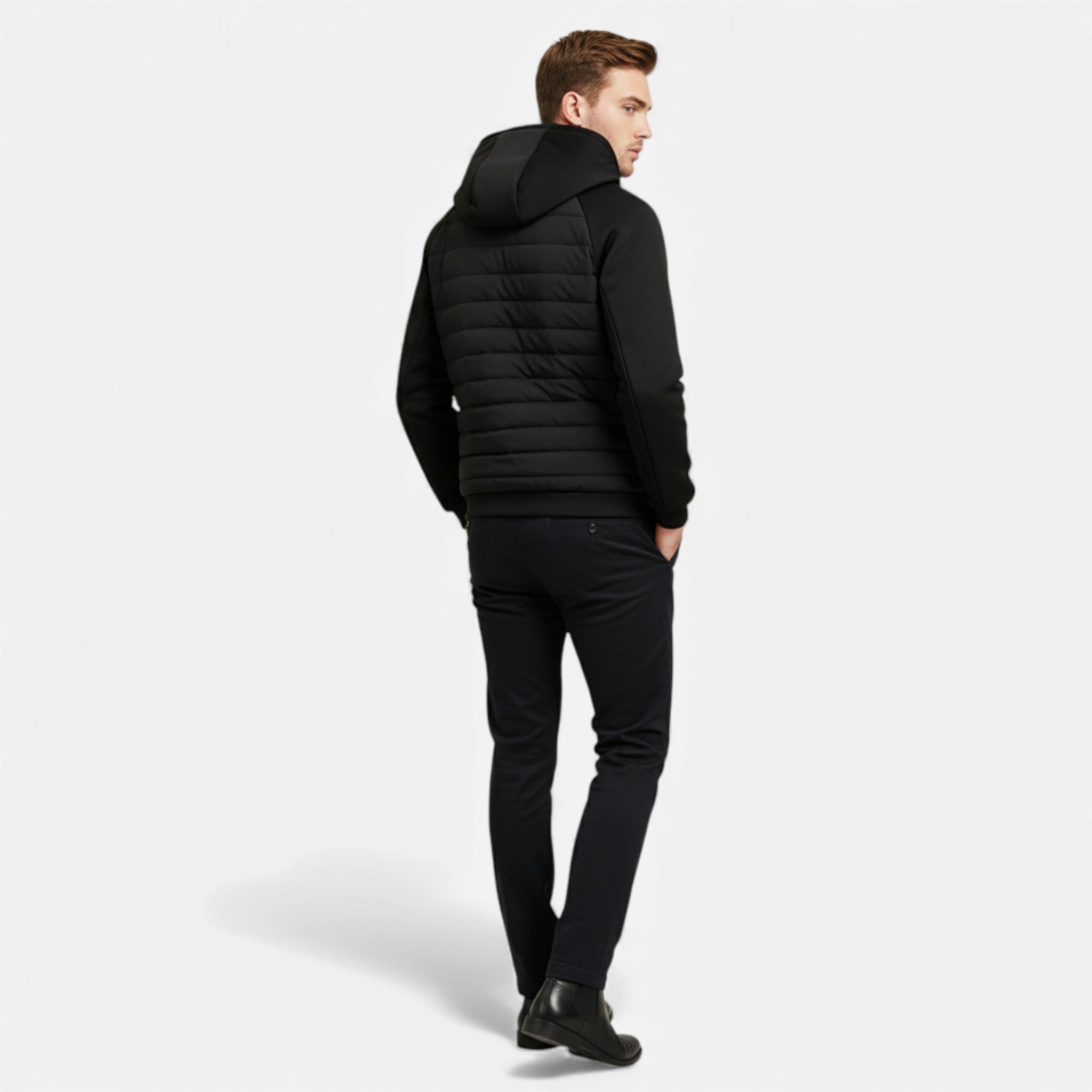 Veroux Mode | Men’s Hooded Cotton Jacket – Urban Heritage