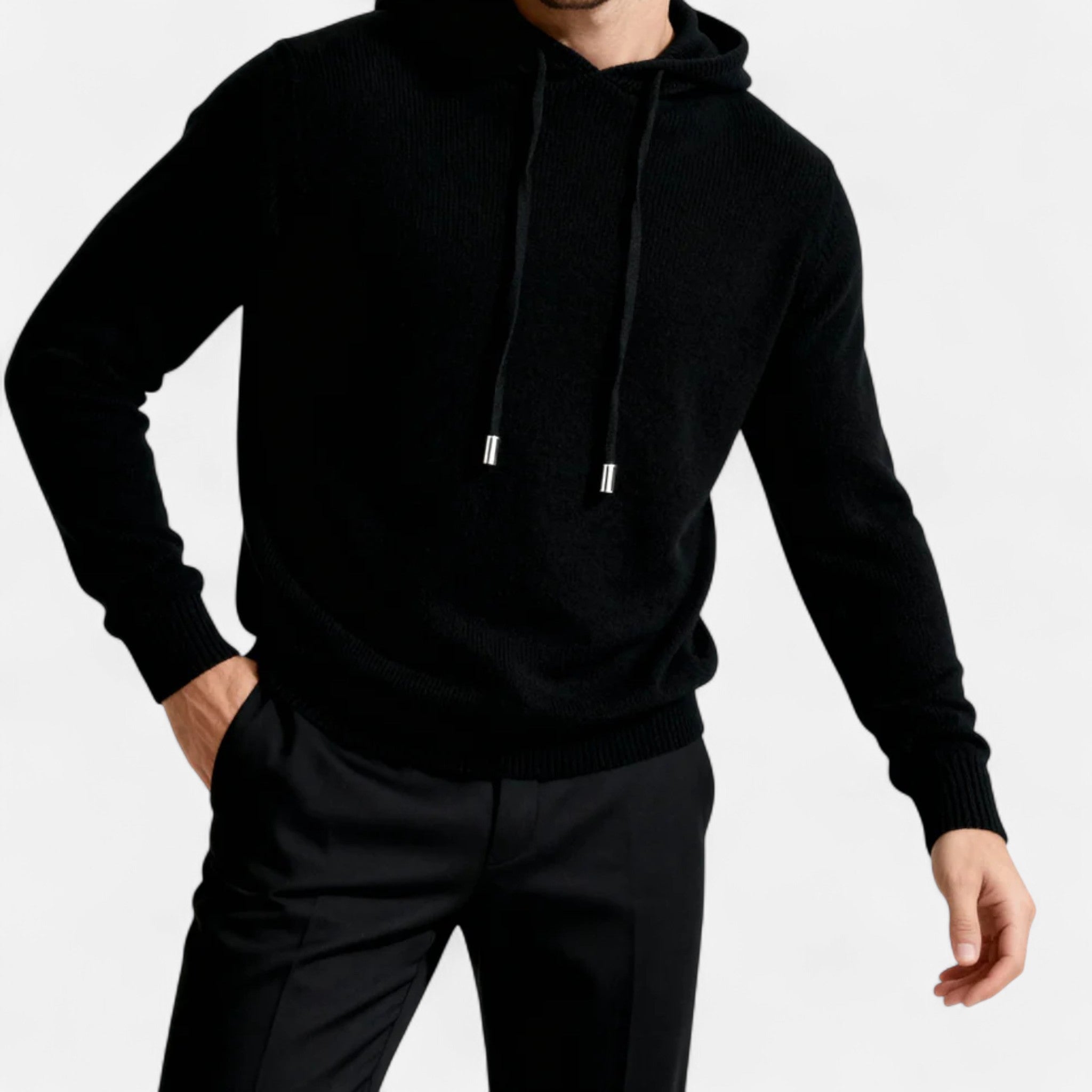 Veroux Mode | Men’s 100% Cashmere Hoodie