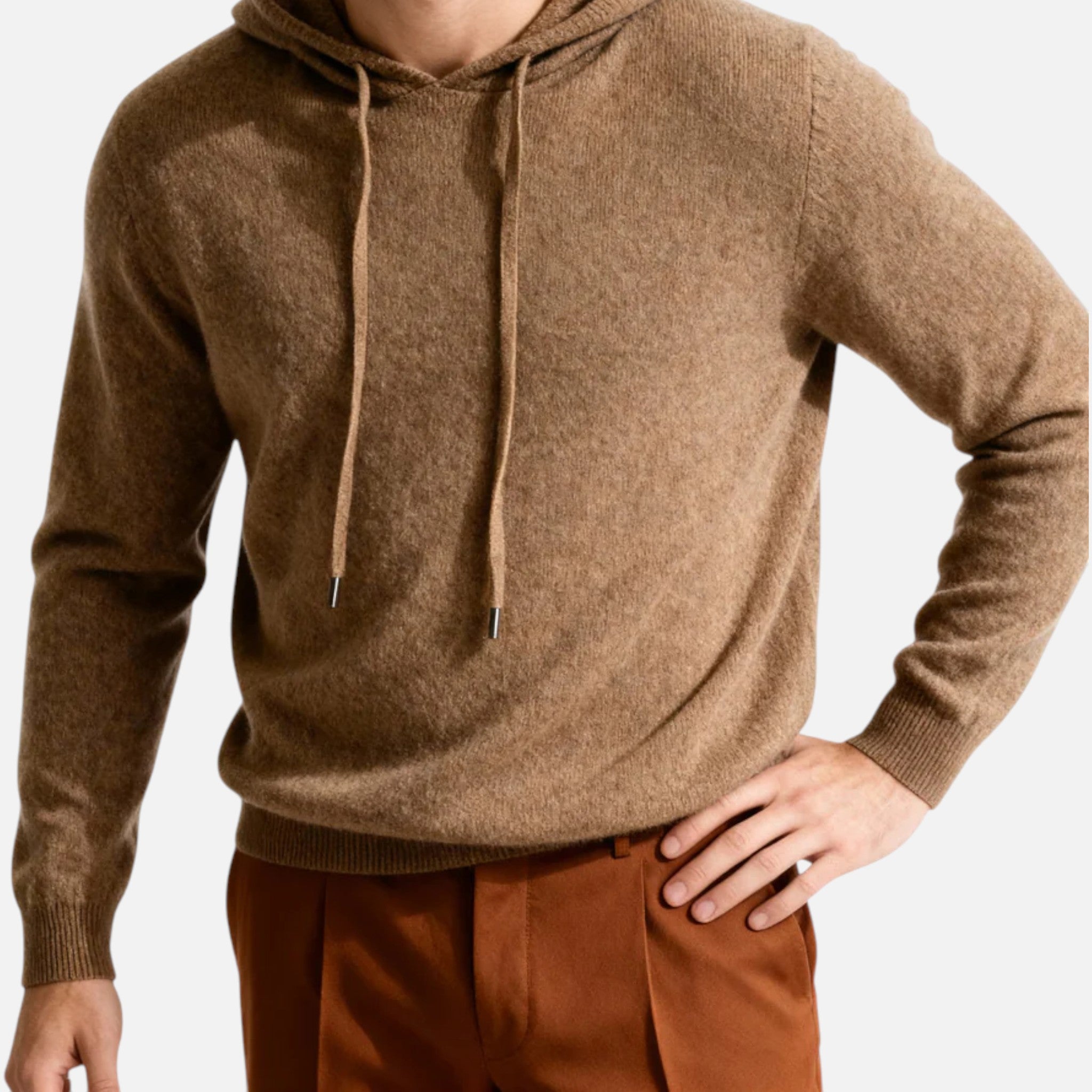 Veroux Mode | Men’s 100% Cashmere Hoodie