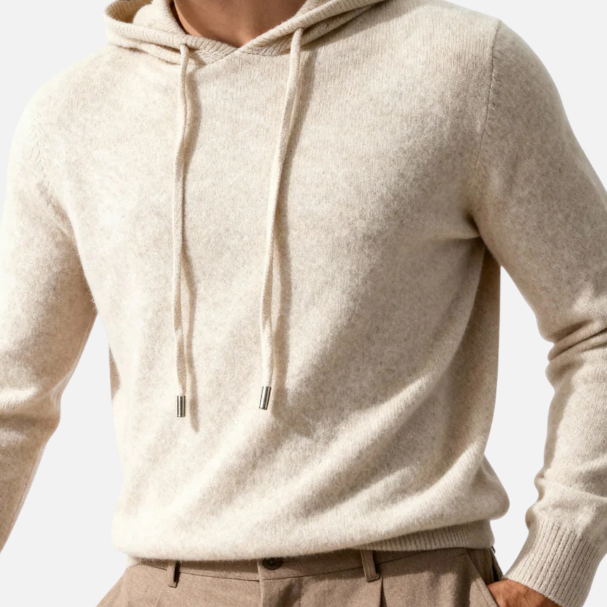 Veroux Mode | Men’s 100% Cashmere Hoodie