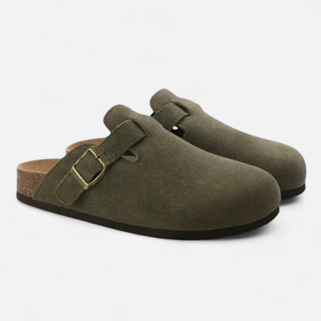 Veroux Mode | Men’s Suede Clogs – Contemporary Ease, Heritage Craftsmanship