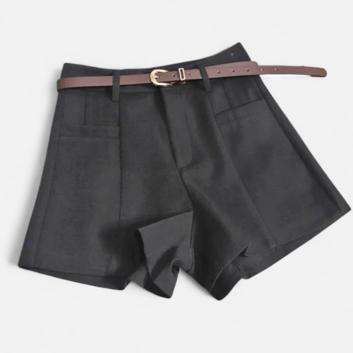 Veroux Mode | Women’s Vintage Luxe Shorts – Heritage Detail, Modern Femininity