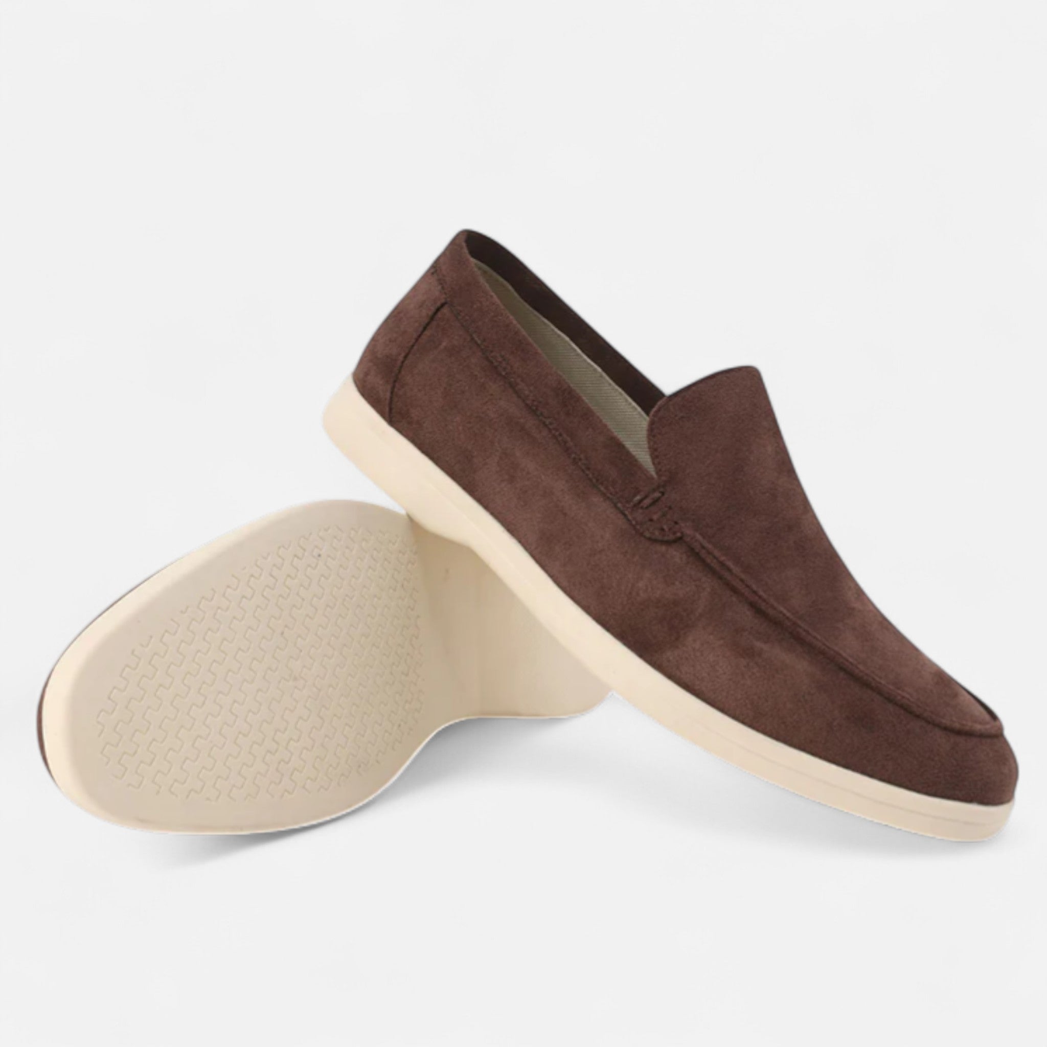 Veroux Mode | Men’s Suede Loafers – Old Money Elegance, Timeless Footwear Sophistication