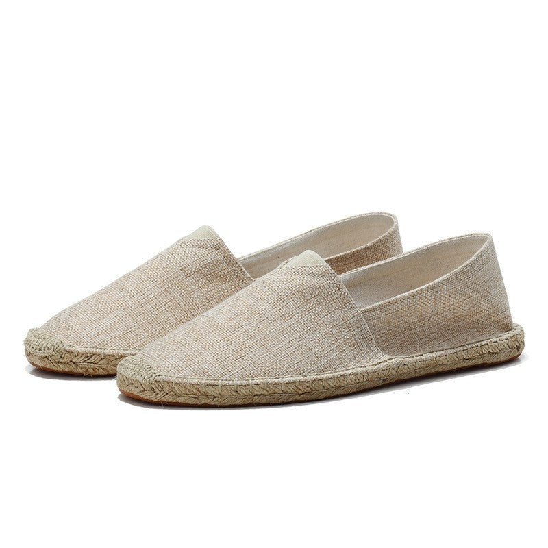 Men's Linen Canvas Espadrilles