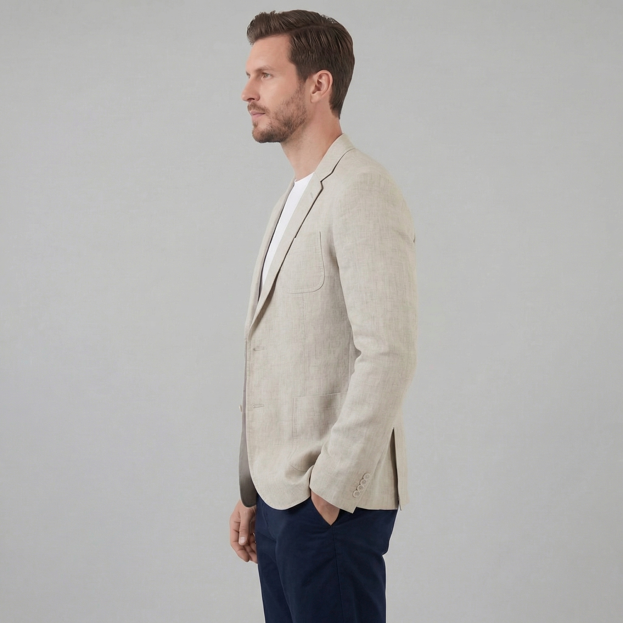 Men's linen blazer | lightweight summer jacket