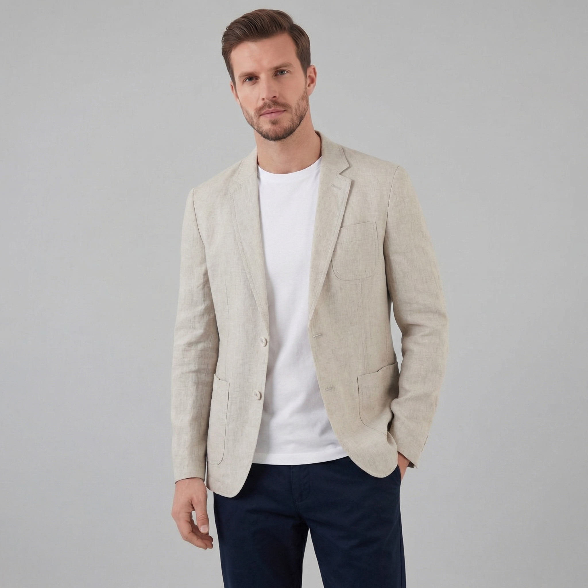 Men's linen blazer | lightweight summer jacket
