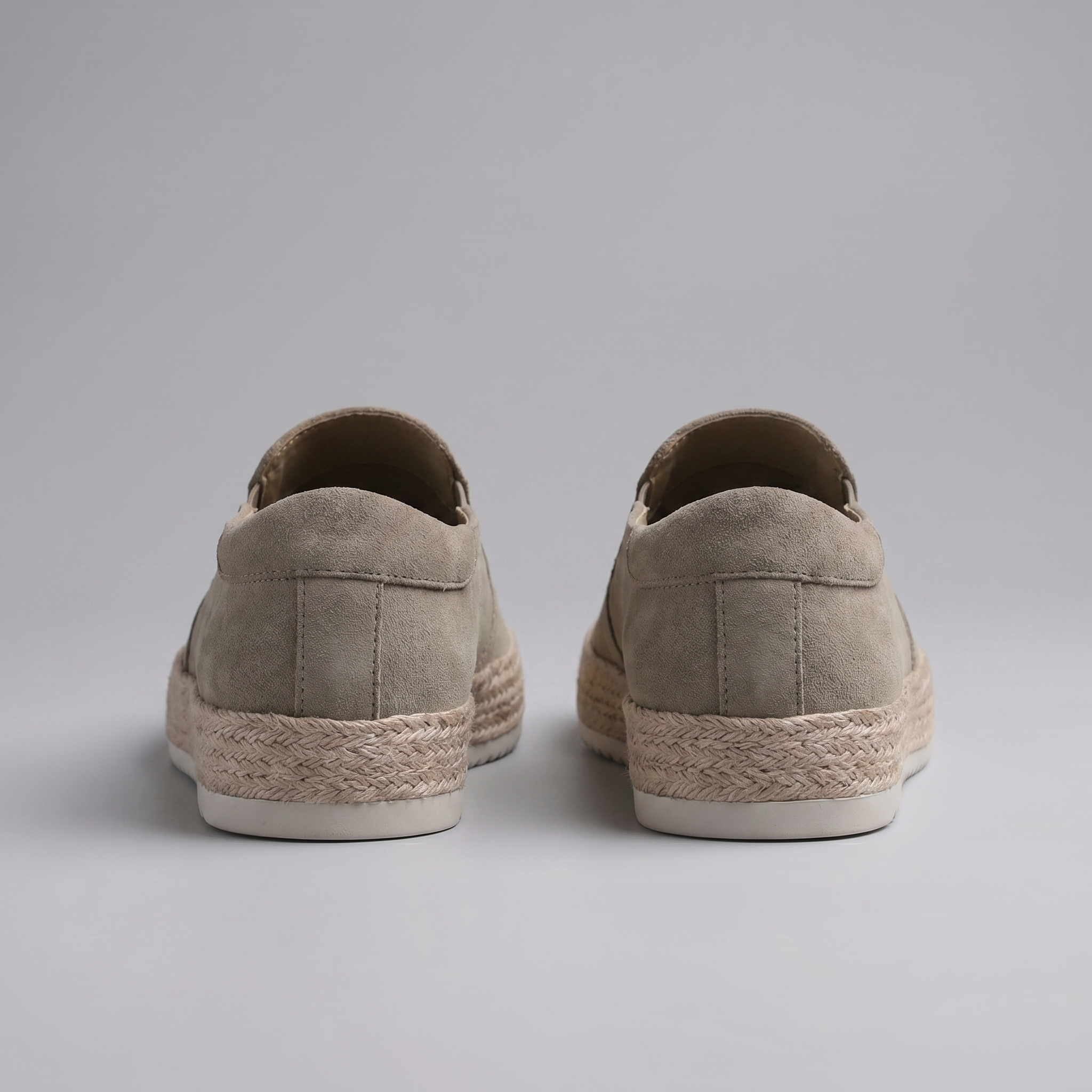 Men's suede slip-on loafers | refined beach footwear