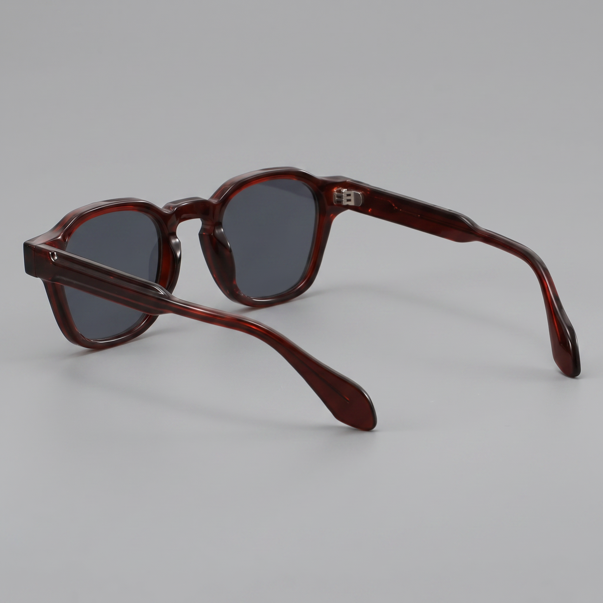 Men's vintage square sunglasses | dark lenses for daily use