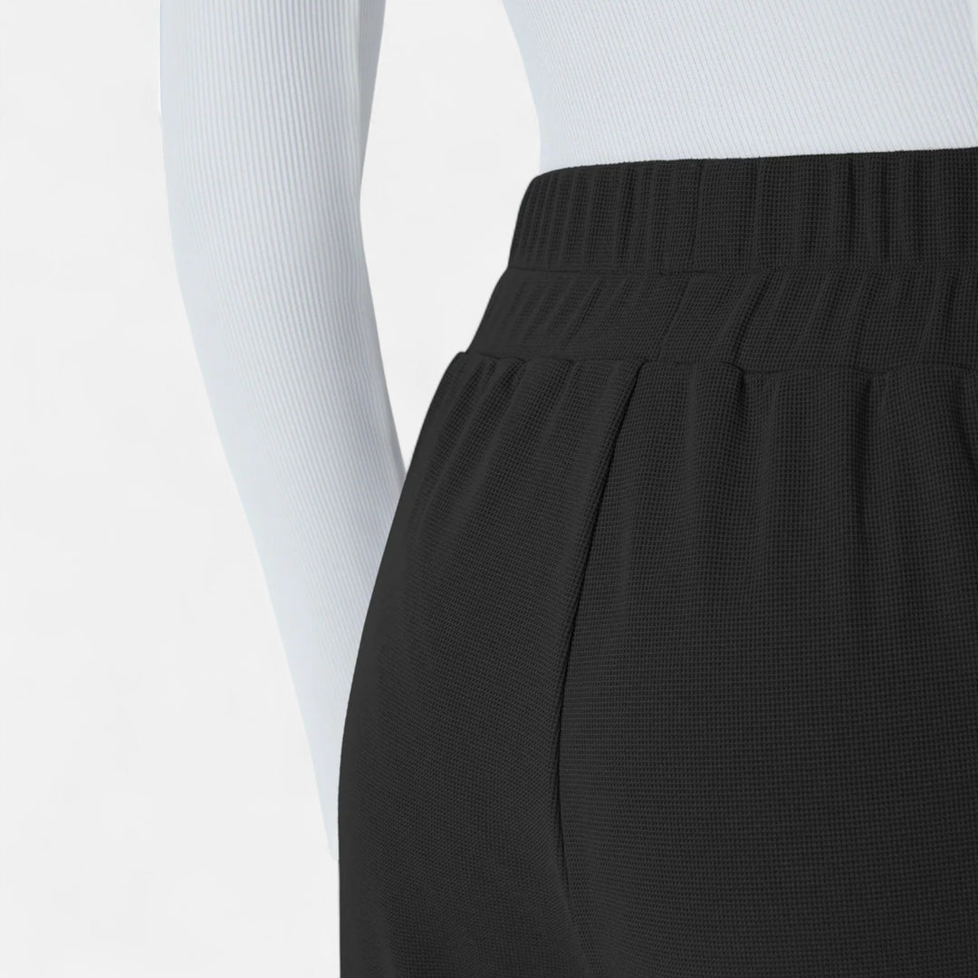 Veroux Mode | Women’s High-Waisted Pleated Trousers – Office Elegance, Effortless Flow