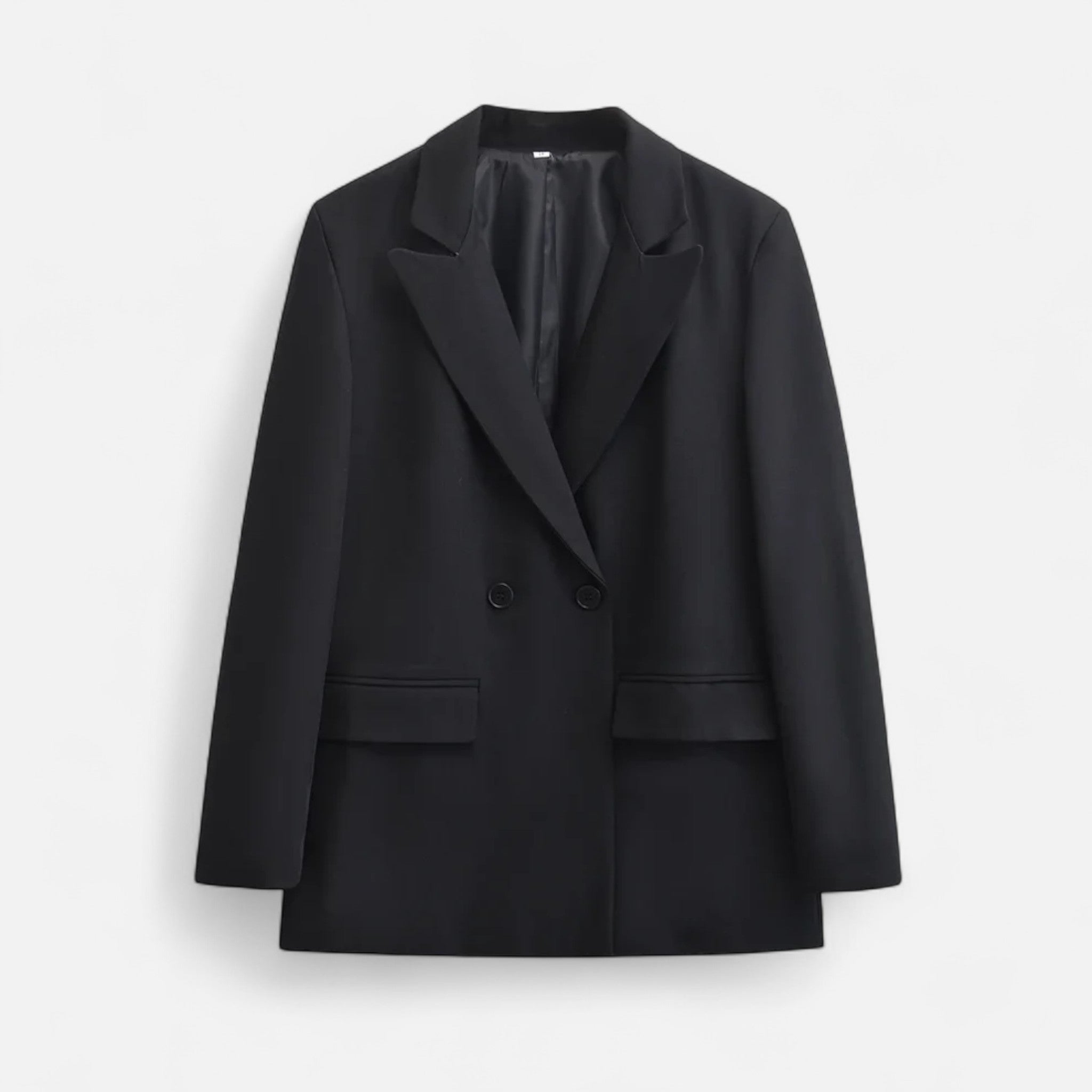 Veroux Mode | Women’s Blazer – Double-Breasted Closure & Timeless Lapels