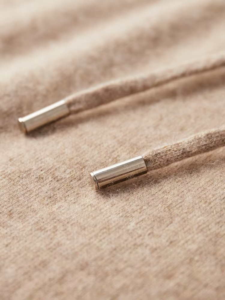 Veroux Mode | Men’s Pure Extra-Fine Merino Wool Leisure Hoodie