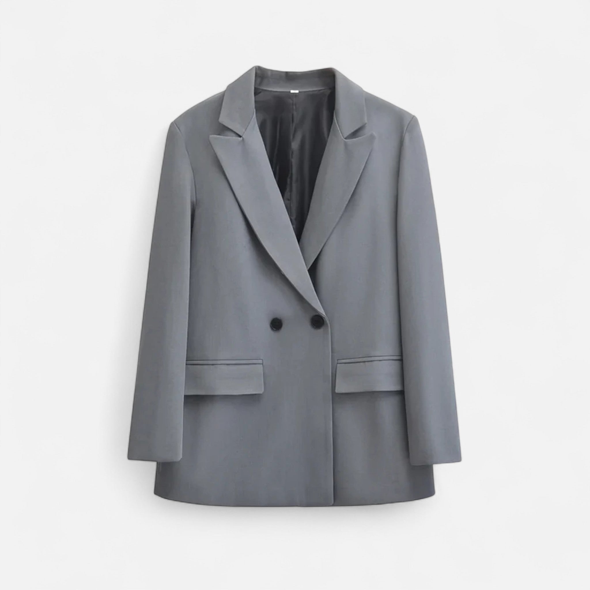 Veroux Mode | Women’s Blazer – Double-Breasted Closure & Timeless Lapels