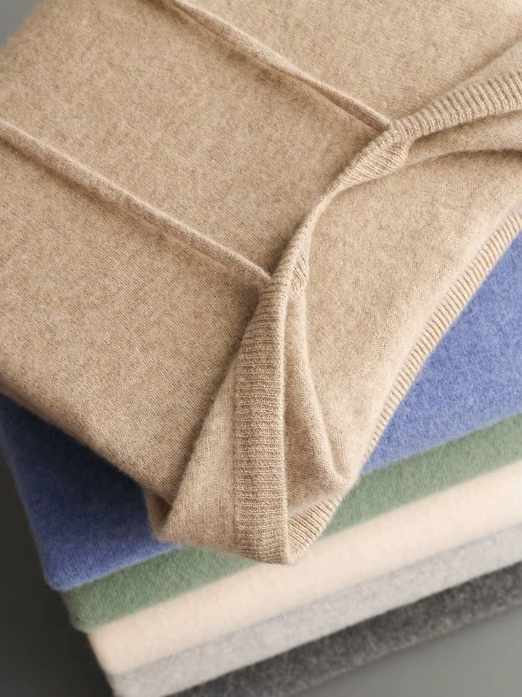 Veroux Mode | Men’s Pure Extra-Fine Merino Wool Leisure Hoodie