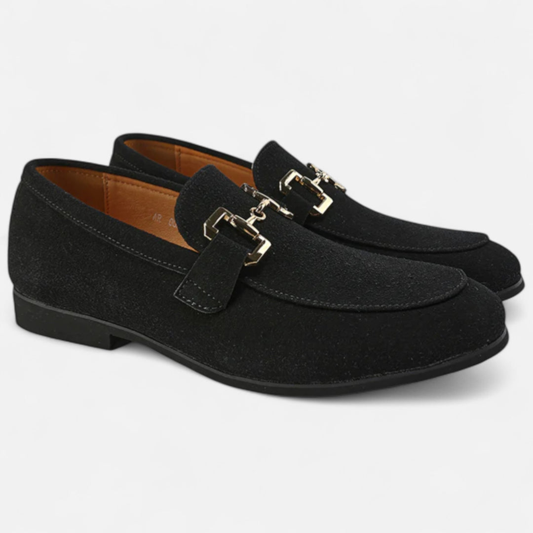 Veroux Mode | Men’s Luxury Suede Loafers – Soft Prestige, Effortless Aristocratic Style