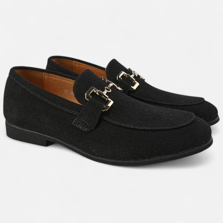 Veroux Mode | Men’s Luxury Suede Loafers – Soft Prestige, Effortless Aristocratic Style