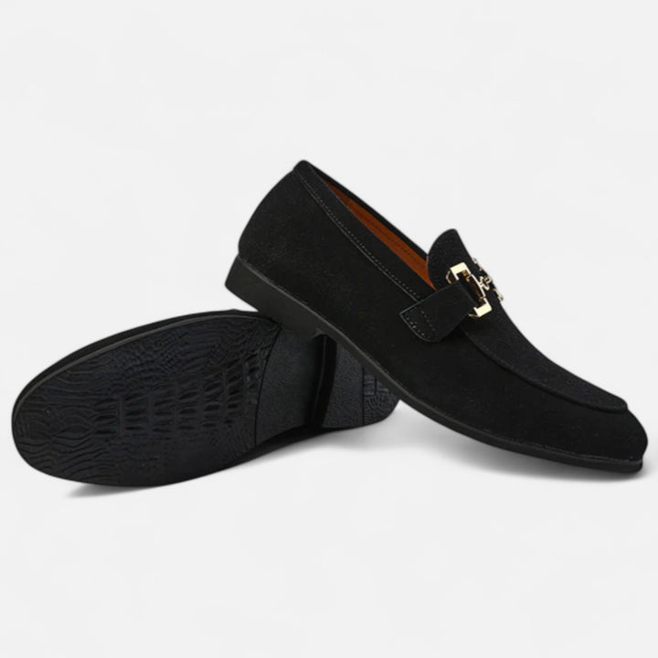 Veroux Mode | Men’s Luxury Suede Loafers – Soft Prestige, Effortless Aristocratic Style