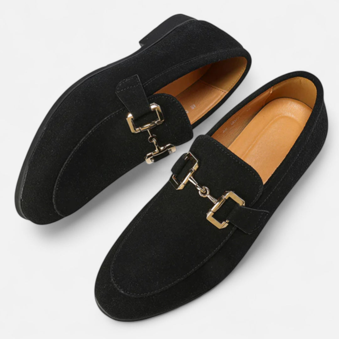 Veroux Mode | Men’s Luxury Suede Loafers – Soft Prestige, Effortless Aristocratic Style