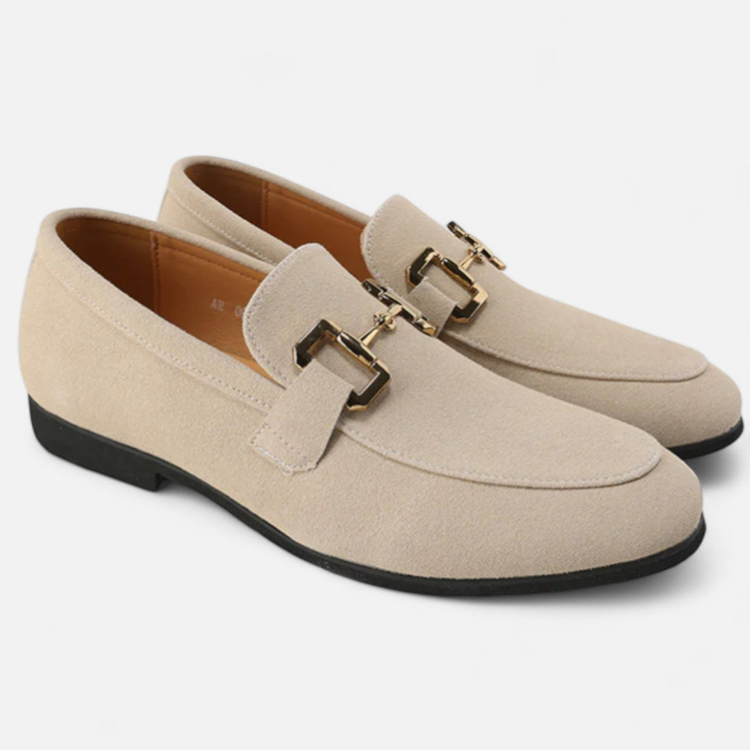 Veroux Mode | Men’s Luxury Suede Loafers – Soft Prestige, Effortless Aristocratic Style