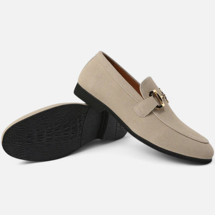 Veroux Mode | Men’s Luxury Suede Loafers – Soft Prestige, Effortless Aristocratic Style