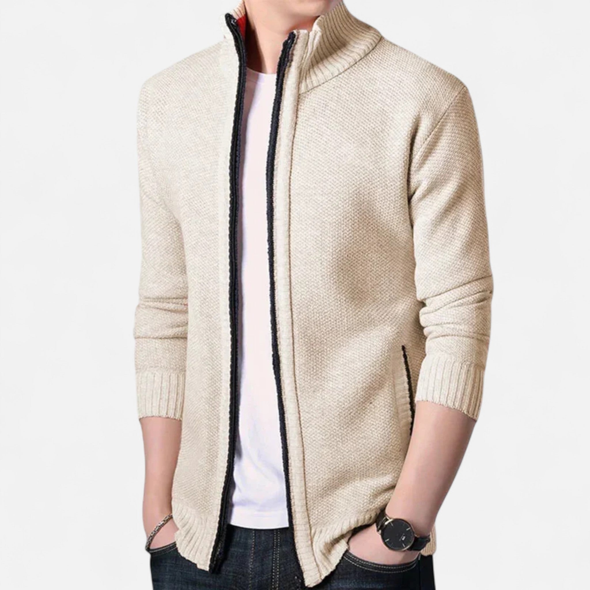 Veroux Mode | Men’s Slim Fit Cotton Winter Jacket