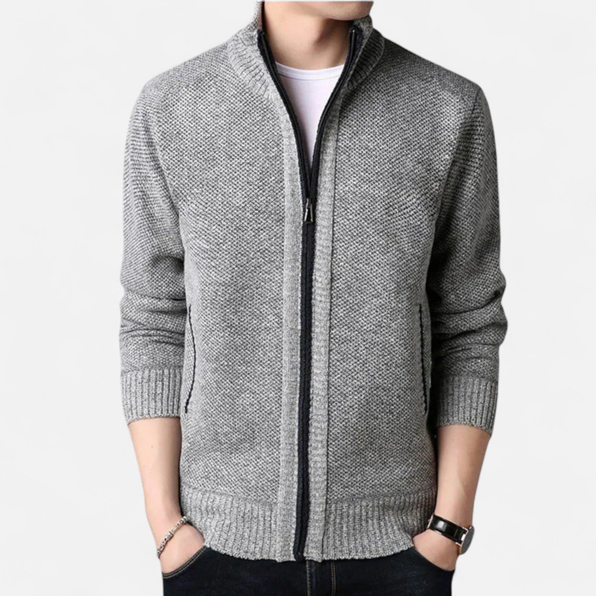 Veroux Mode | Men’s Slim Fit Cotton Winter Jacket