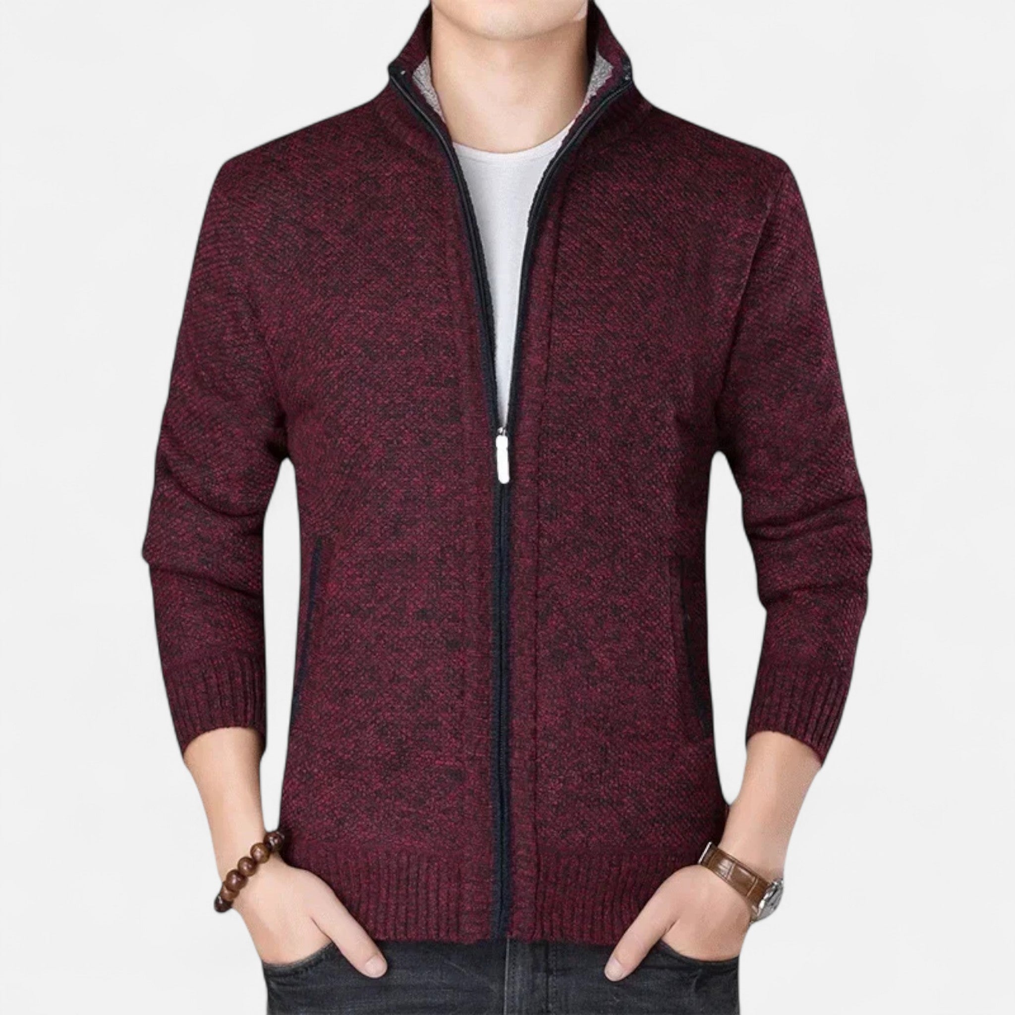 Veroux Mode | Men’s Slim Fit Cotton Winter Jacket