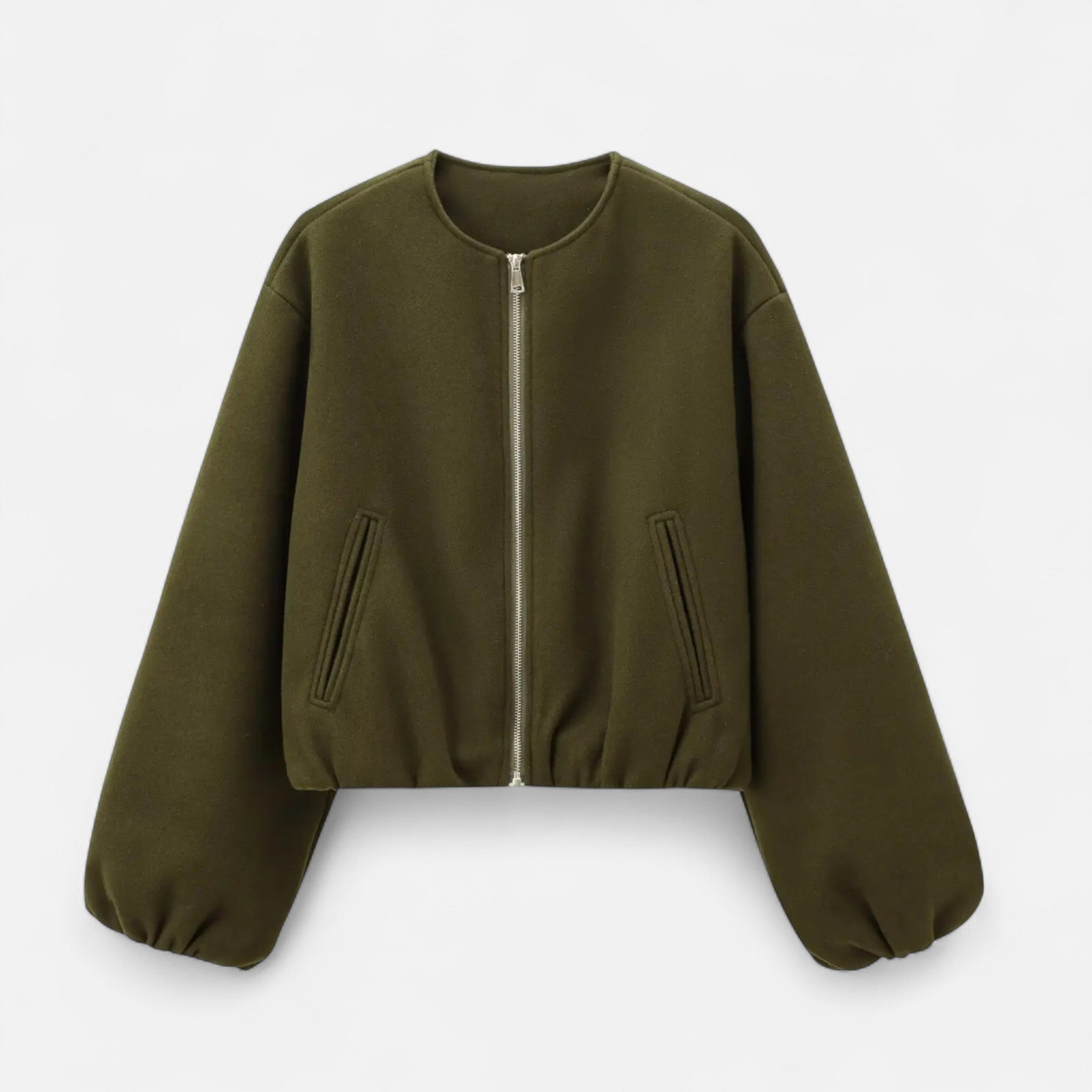 Veroux Mode | Women’s Jacket – Heritage Zip-Up Bomber Style