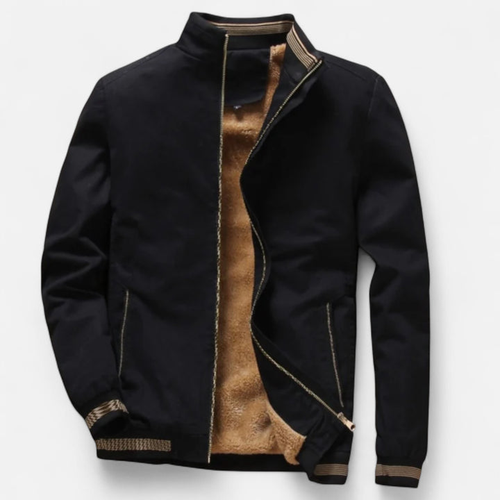 Veroux Mode | Men’s Classic Bomber Jacket