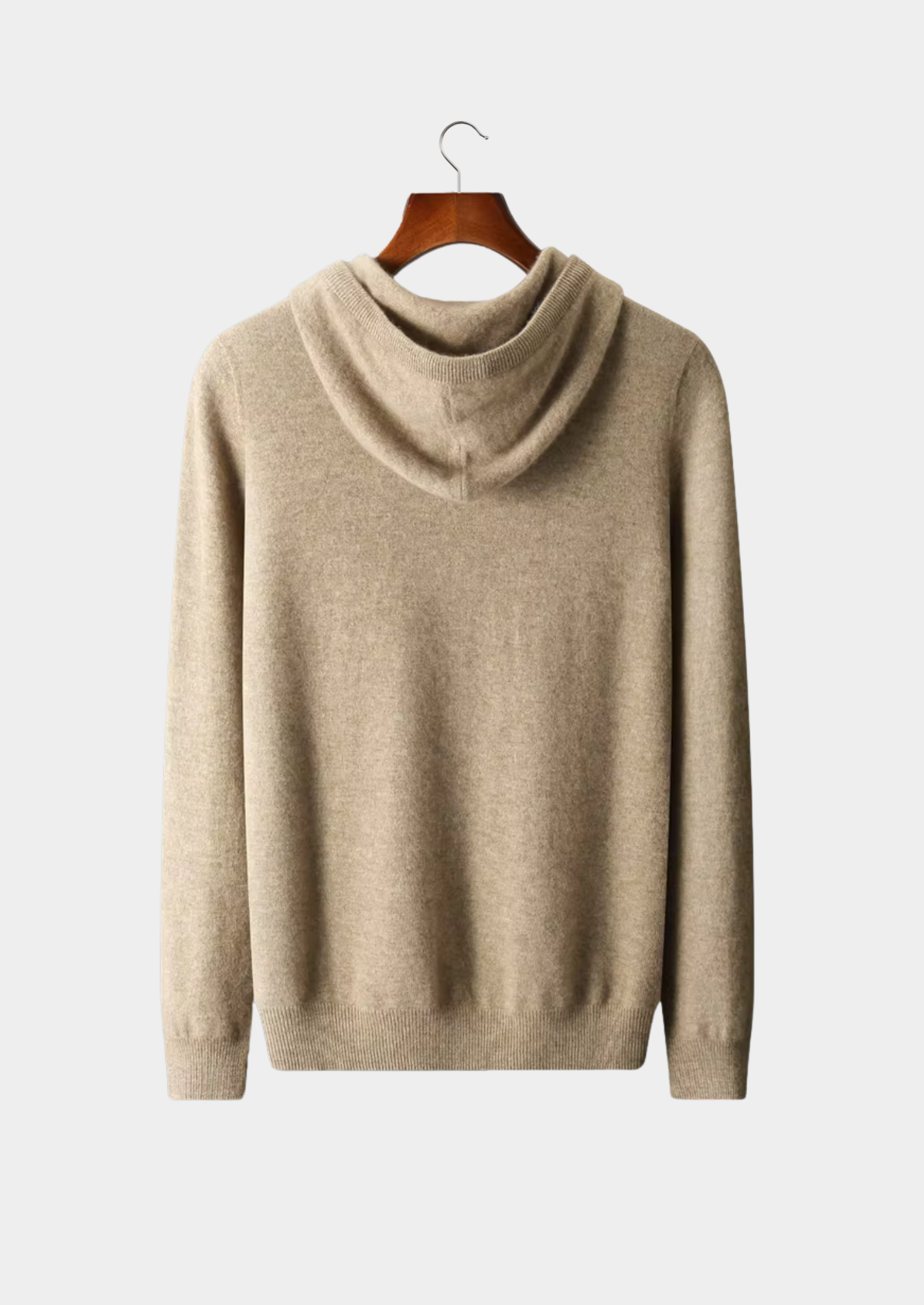 Veroux Mode | Men’s Pure Extra-Fine Merino Wool Leisure Hoodie