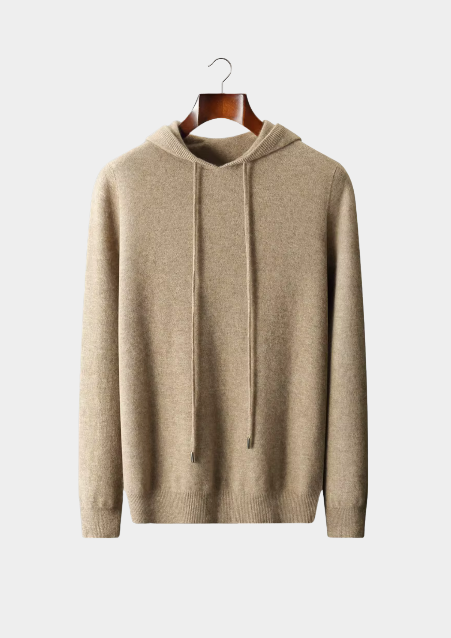 Veroux Mode | Men’s Pure Extra-Fine Merino Wool Leisure Hoodie