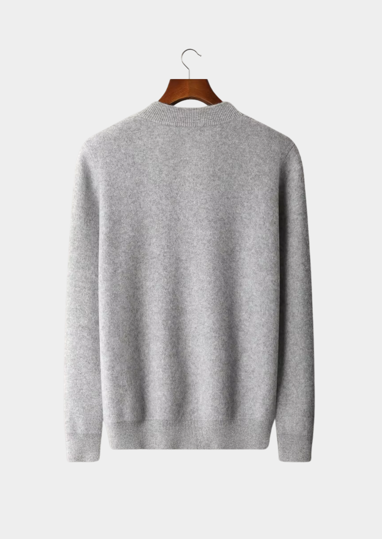 Veroux Mode | Men’s Pure Extra-Fine Merino Wool V-Neck Cardigan