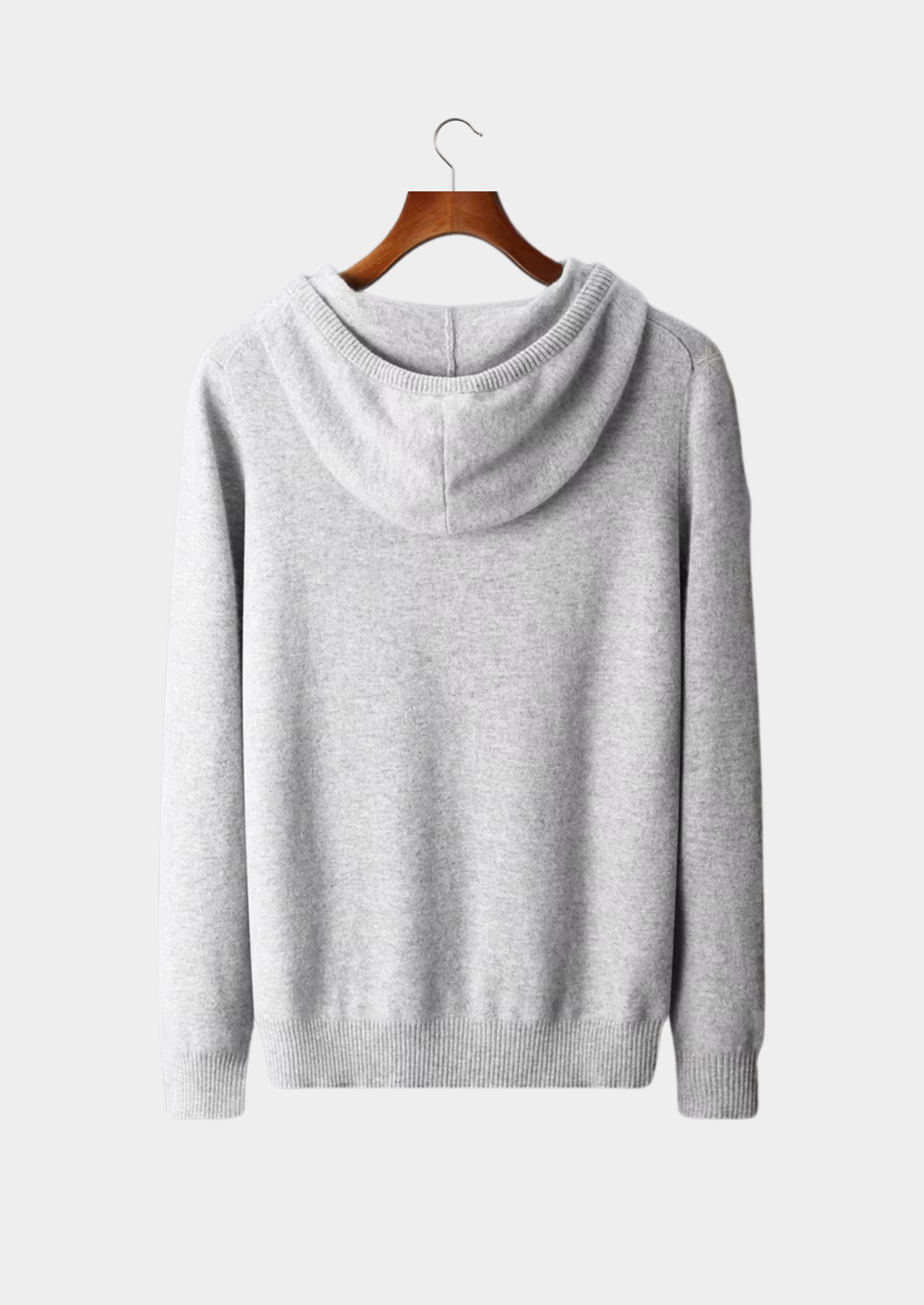 Veroux Mode | Men’s Pure Extra-Fine Merino Wool Leisure Hoodie