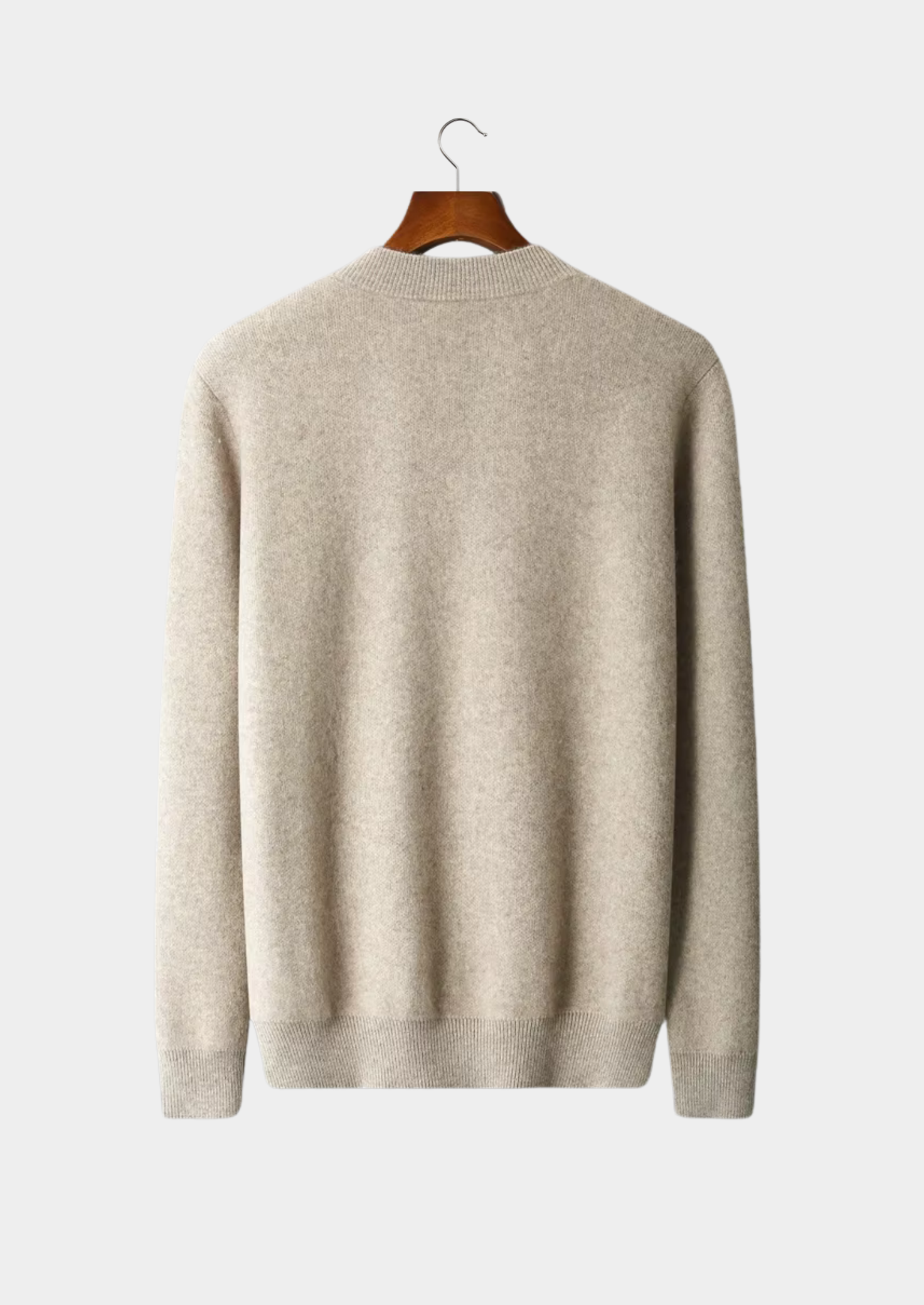 Veroux Mode | Men’s Pure Extra-Fine Merino Wool V-Neck Cardigan