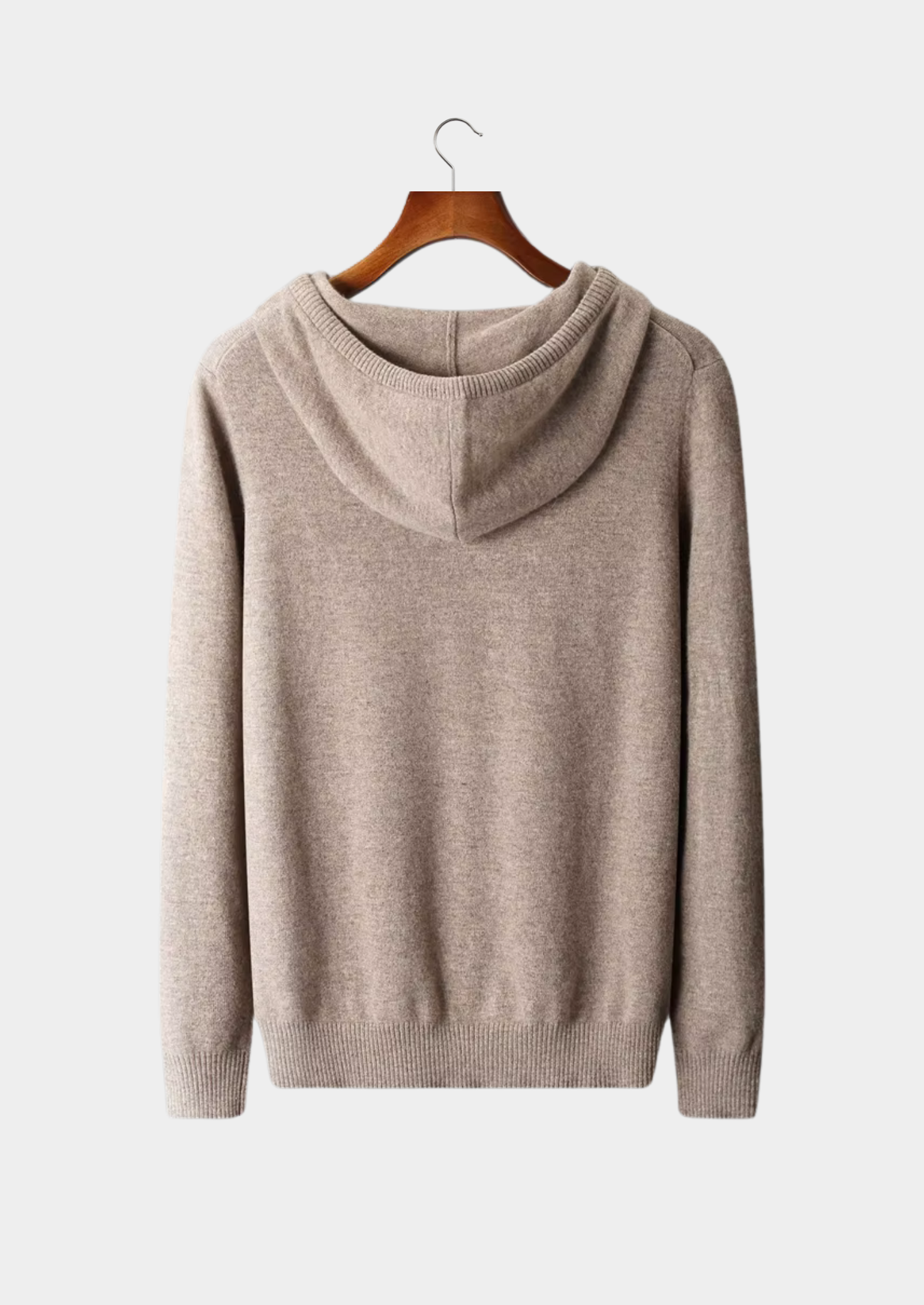 Veroux Mode | Men’s Pure Extra-Fine Merino Wool Leisure Hoodie